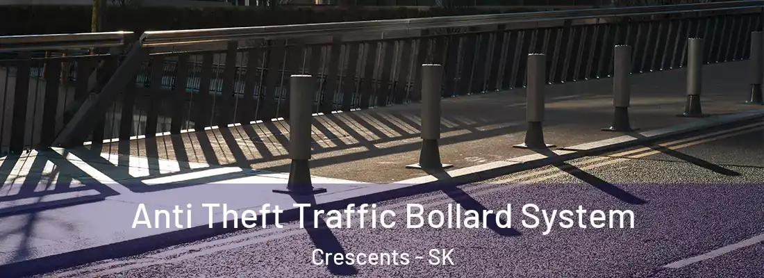  Anti Theft Traffic Bollard System Crescents - SK