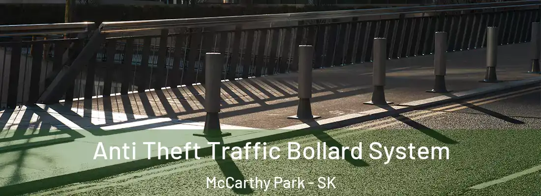  Anti Theft Traffic Bollard System McCarthy Park - SK