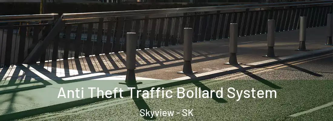 Anti Theft Traffic Bollard System Skyview - SK