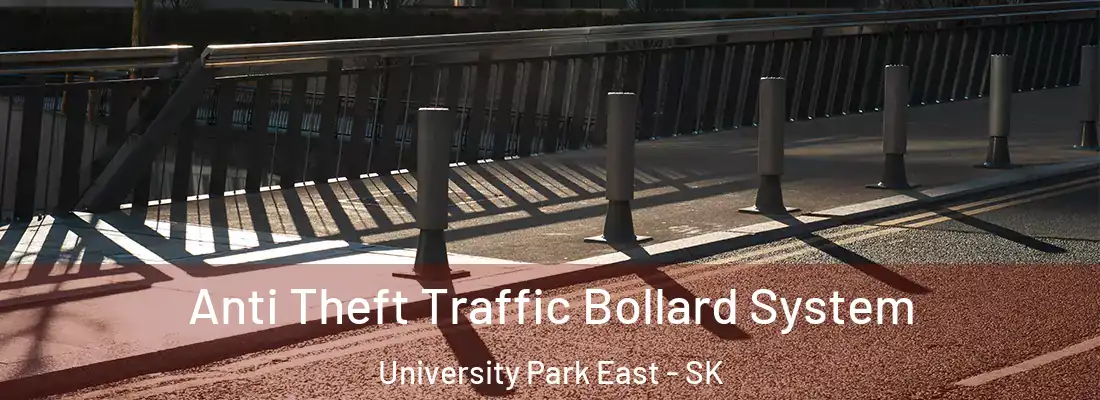  Anti Theft Traffic Bollard System University Park East - SK