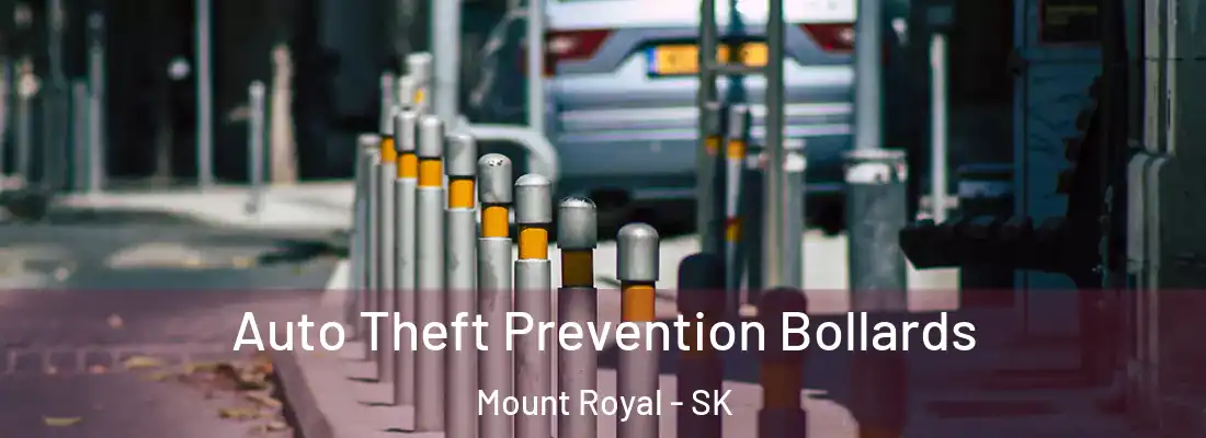  Auto Theft Prevention Bollards Mount Royal - SK