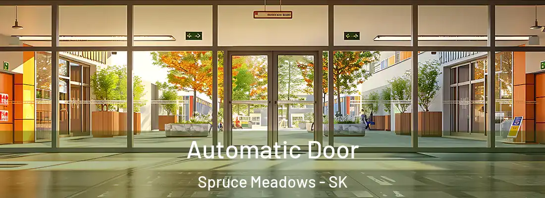  Automatic Door Spruce Meadows - SK