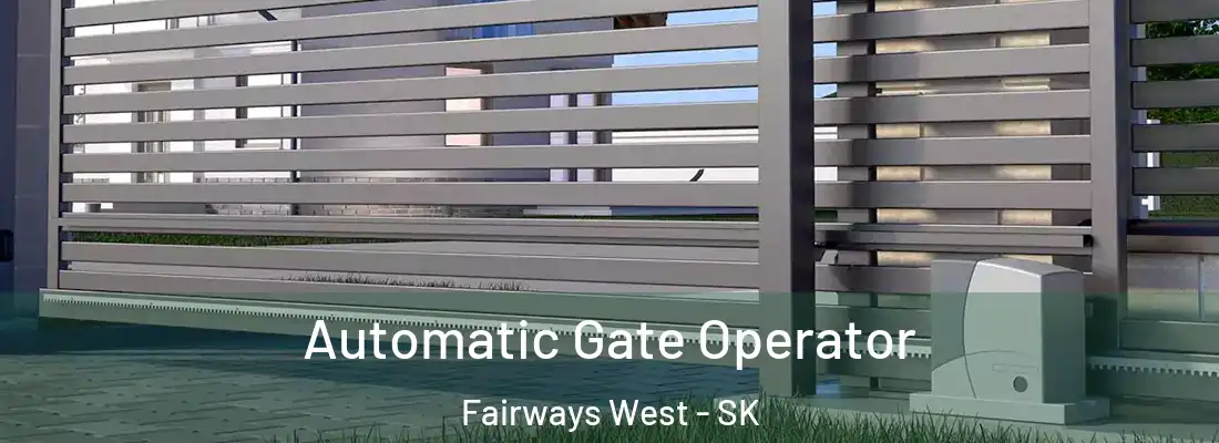  Automatic Gate Operator Fairways West - SK