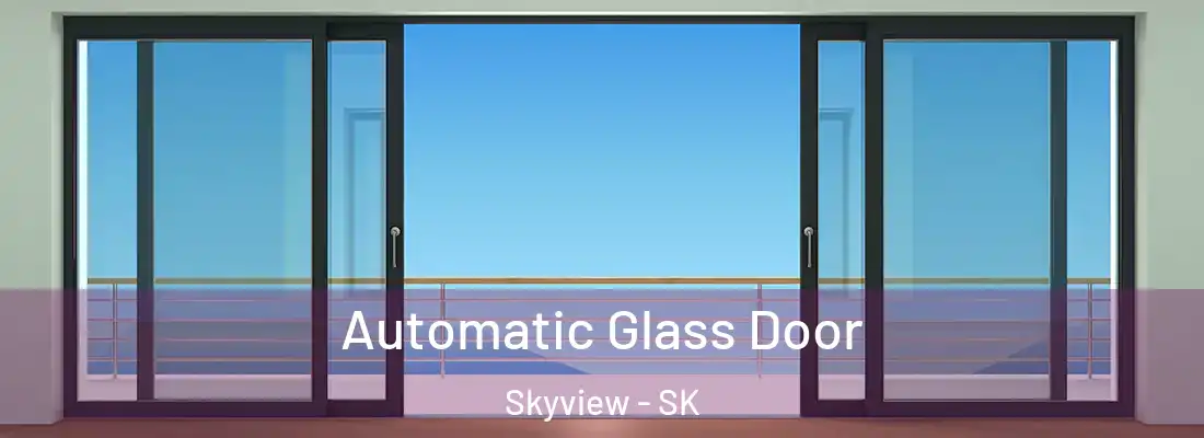  Automatic Glass Door Skyview - SK