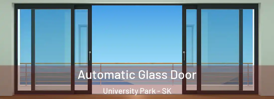 Automatic Glass Door University Park - SK