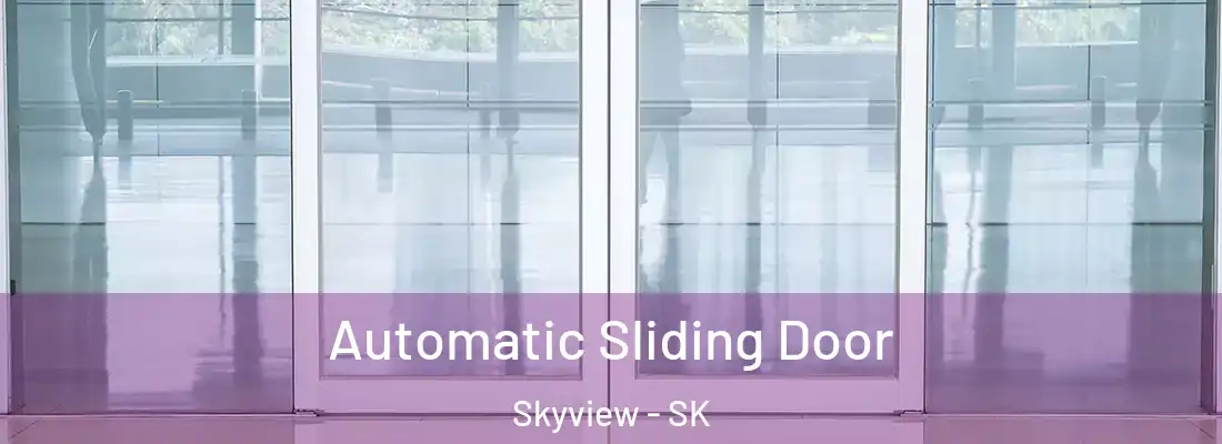 Automatic Sliding Door Skyview - SK