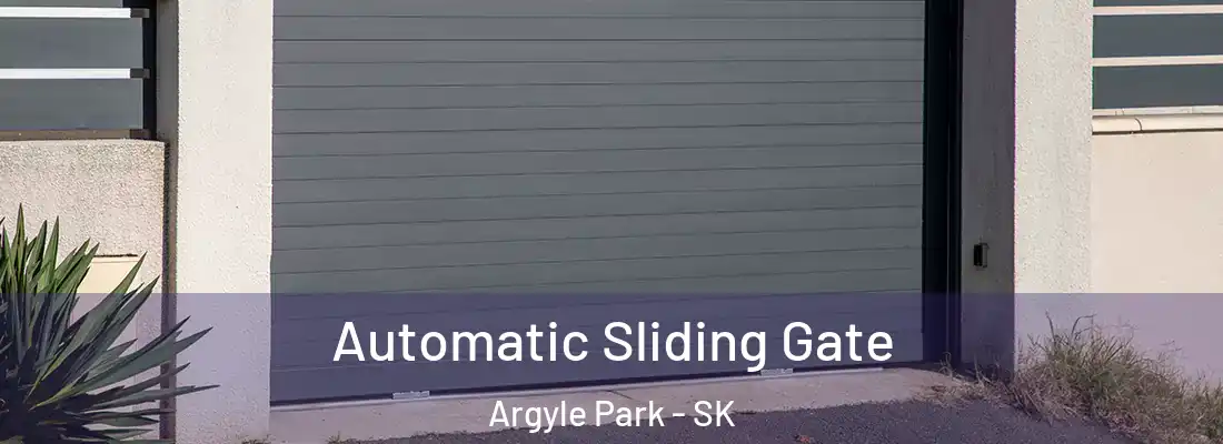 Automatic Sliding Gate Argyle Park - SK