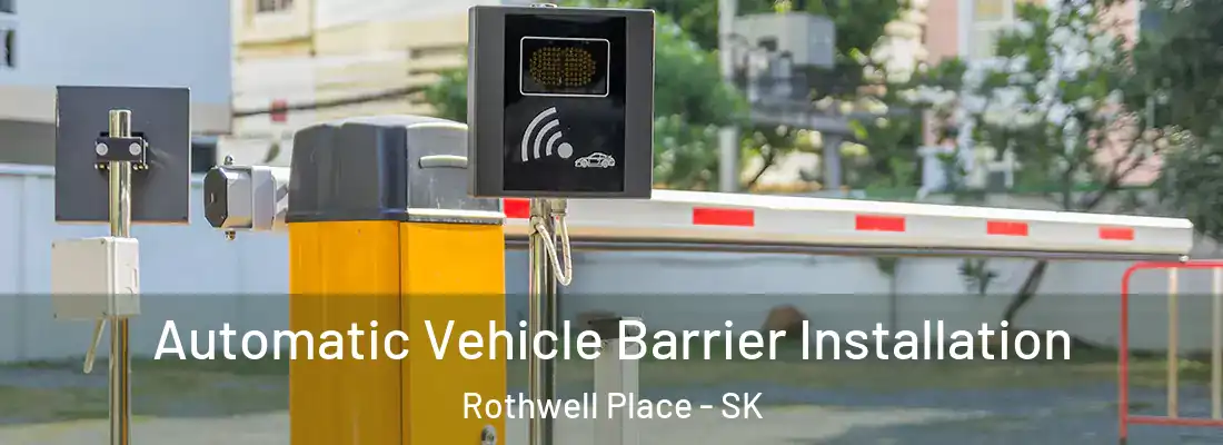  Automatic Vehicle Barrier Installation Rothwell Place - SK