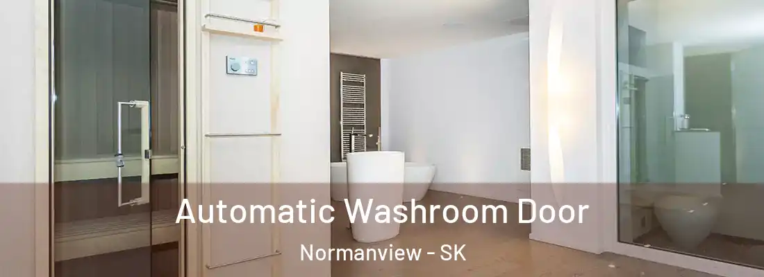  Automatic Washroom Door Normanview - SK