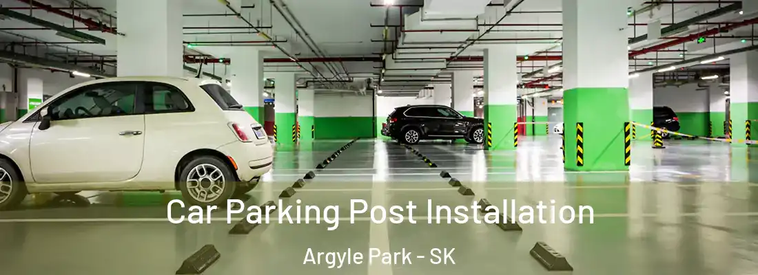  Car Parking Post Installation Argyle Park - SK