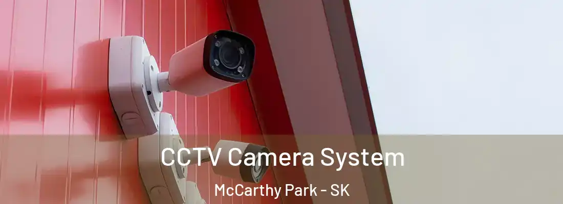  CCTV Camera System McCarthy Park - SK