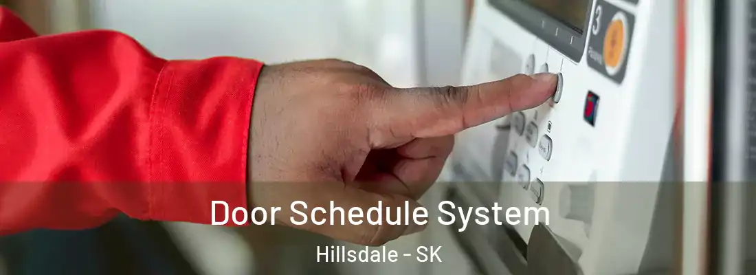  Door Schedule System Hillsdale - SK