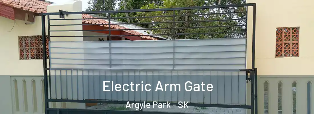 Electric Arm Gate Argyle Park - SK