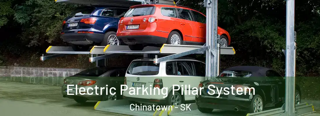  Electric Parking Pillar System Chinatown - SK