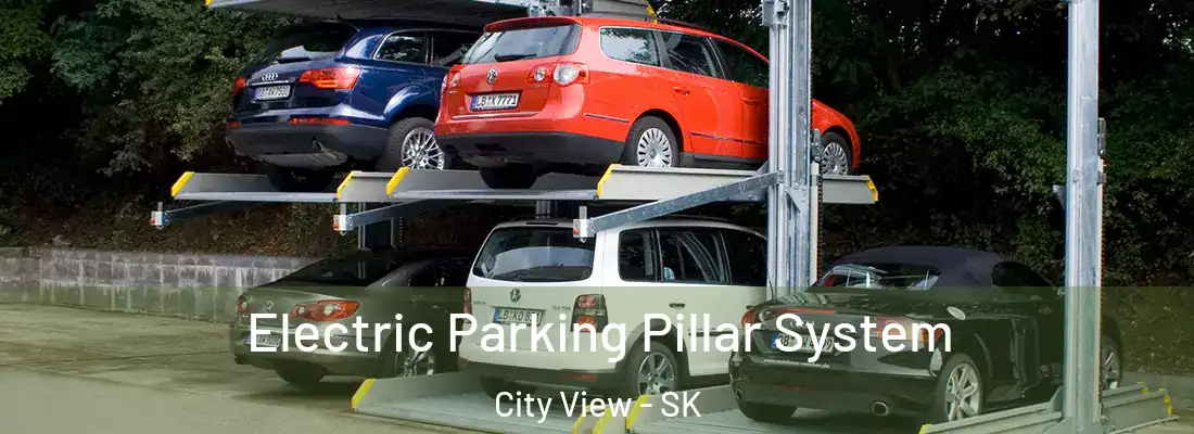  Electric Parking Pillar System City View - SK