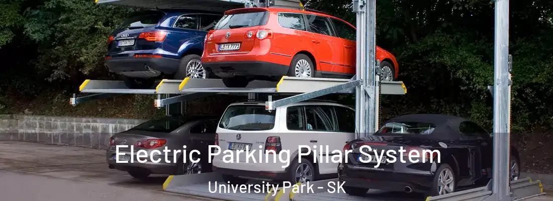  Electric Parking Pillar System University Park - SK