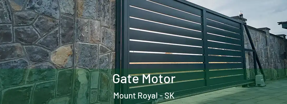  Gate Motor Mount Royal - SK