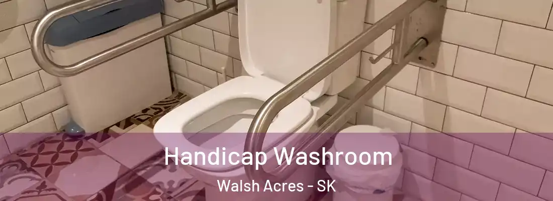  Handicap Washroom Walsh Acres - SK