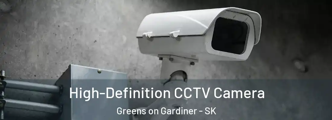High-Definition CCTV Camera Greens on Gardiner - SK