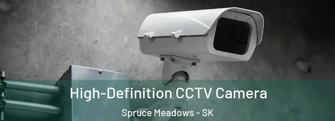  High-Definition CCTV Camera Spruce Meadows - SK