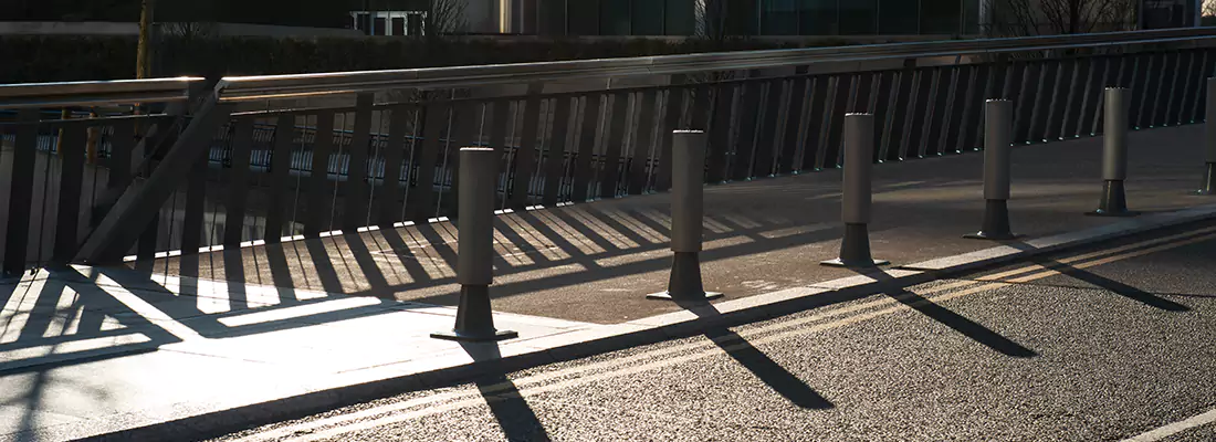 Car Bollard Installation for Parking Lots, Driveways in Crescents, SK