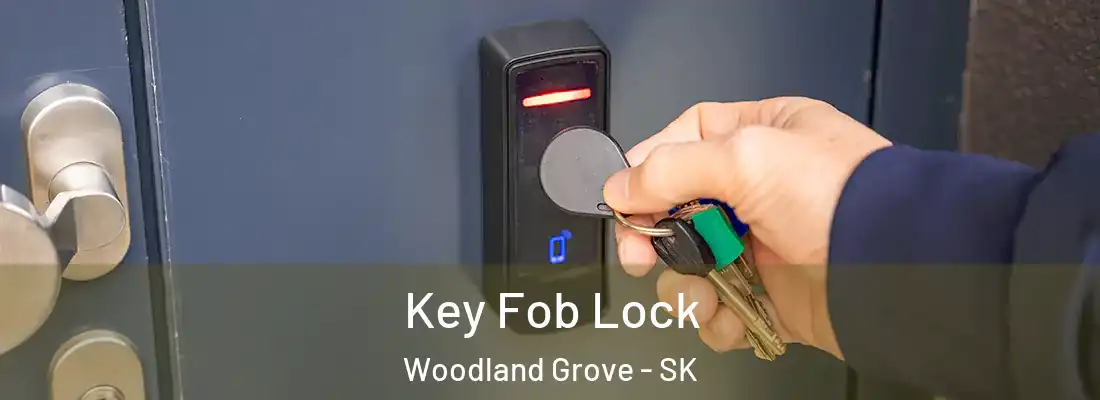  Key Fob Lock Woodland Grove - SK