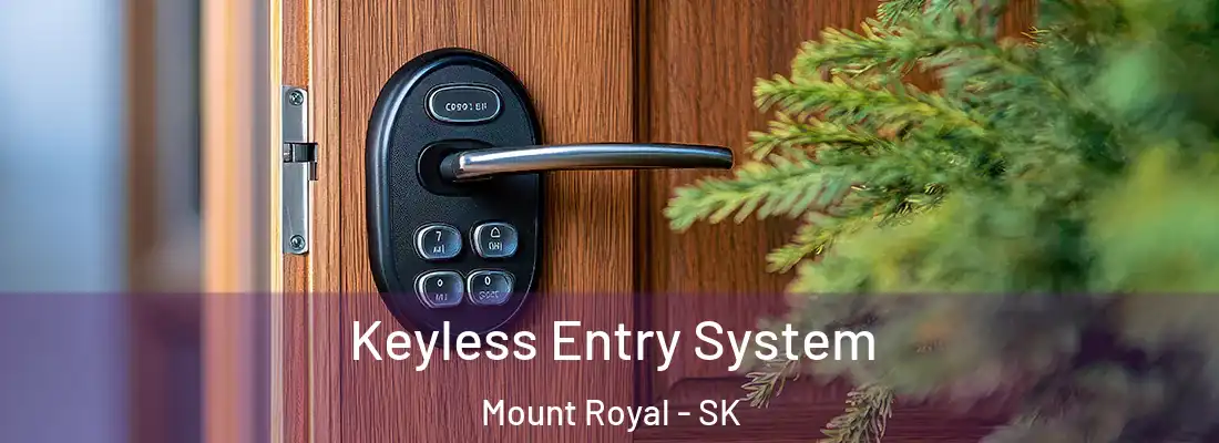  Keyless Entry System Mount Royal - SK