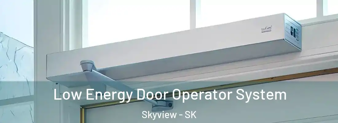 Low Energy Door Operator System Skyview - SK