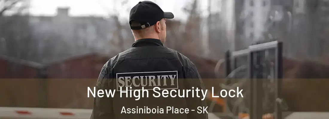  New High Security Lock Assiniboia Place - SK