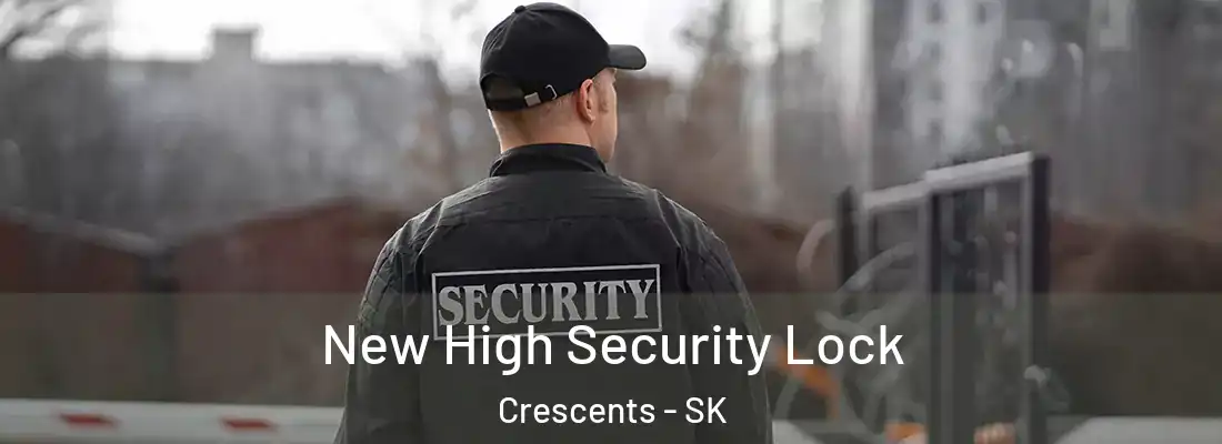  New High Security Lock Crescents - SK