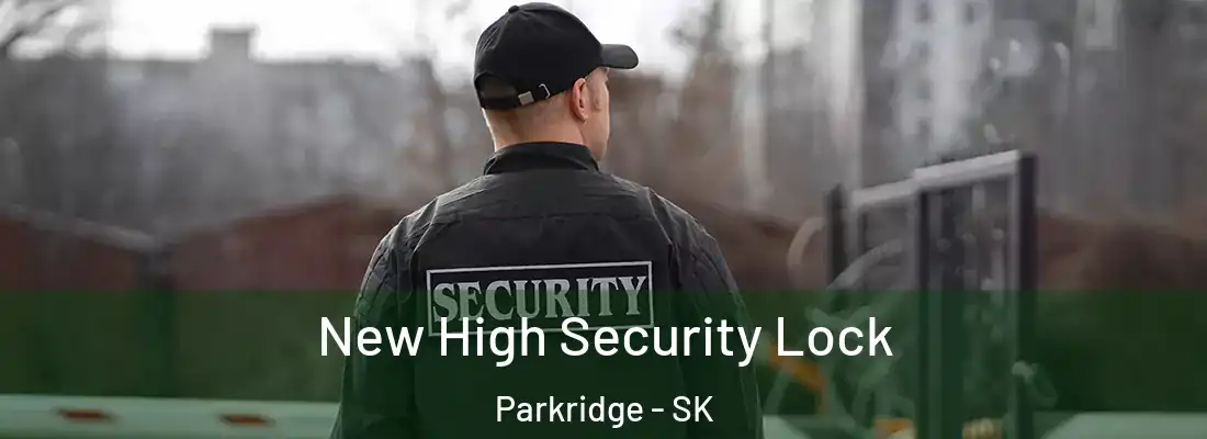 New High Security Lock Parkridge - SK
