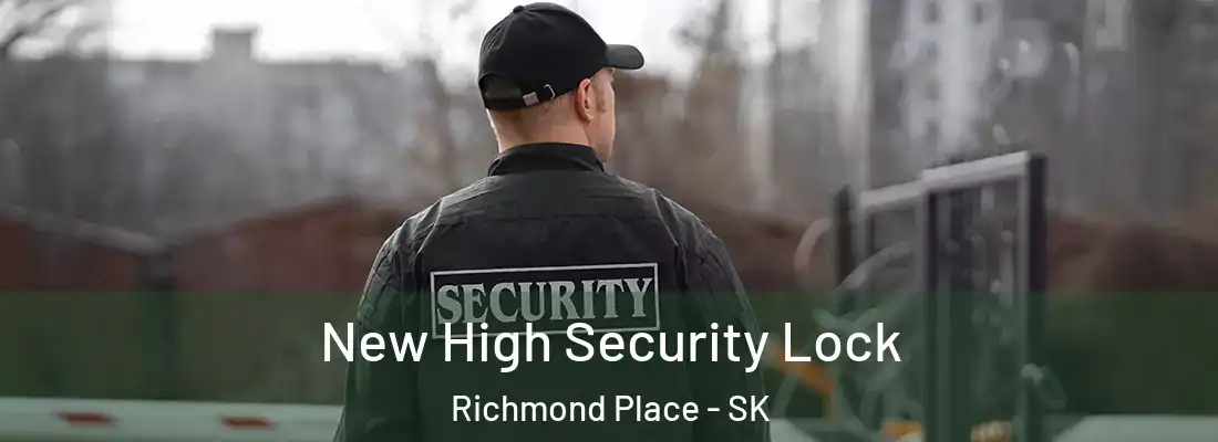  New High Security Lock Richmond Place - SK