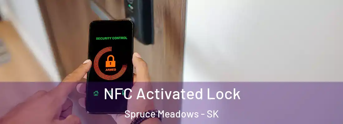  NFC Activated Lock Spruce Meadows - SK