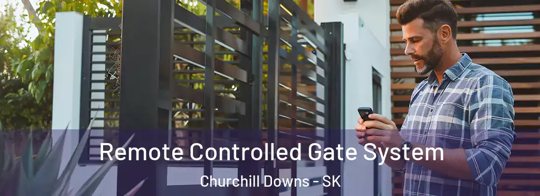  Remote Controlled Gate System Churchill Downs - SK