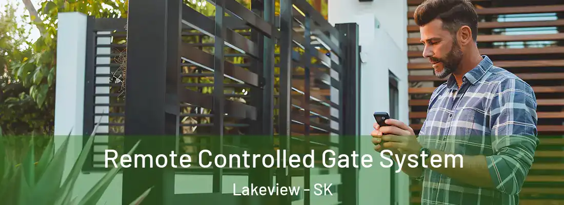  Remote Controlled Gate System Lakeview - SK