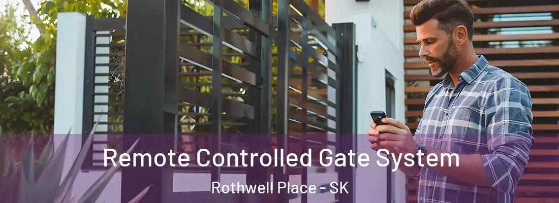 Remote Controlled Gate System Rothwell Place - SK
