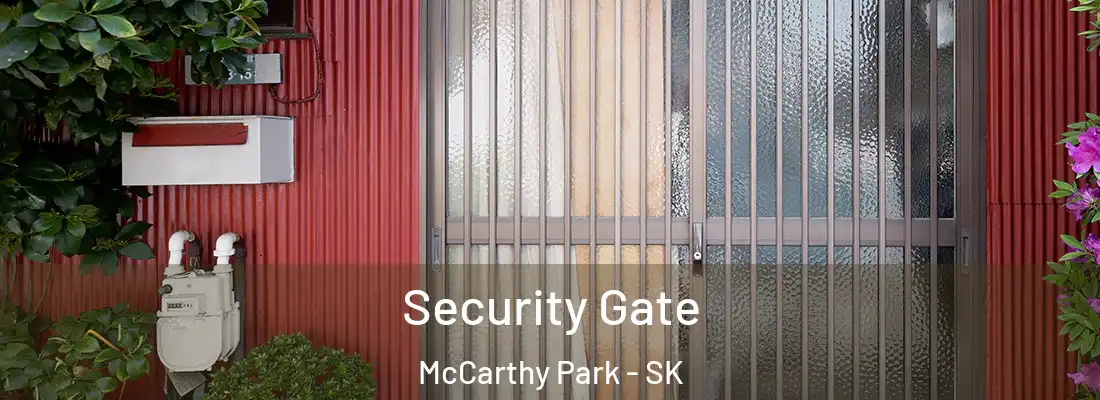 Security Gate McCarthy Park - SK