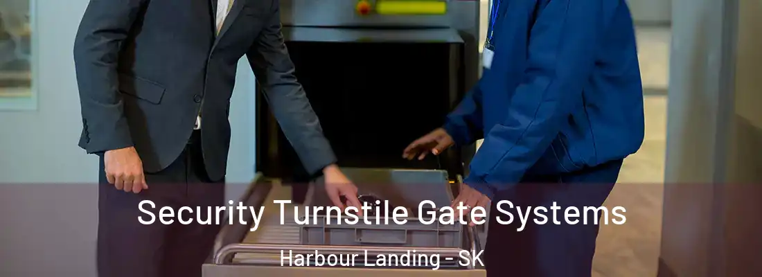 Security Turnstile Gate Systems Harbour Landing - SK