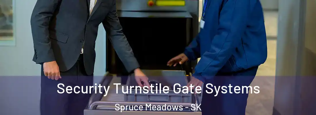  Security Turnstile Gate Systems Spruce Meadows - SK