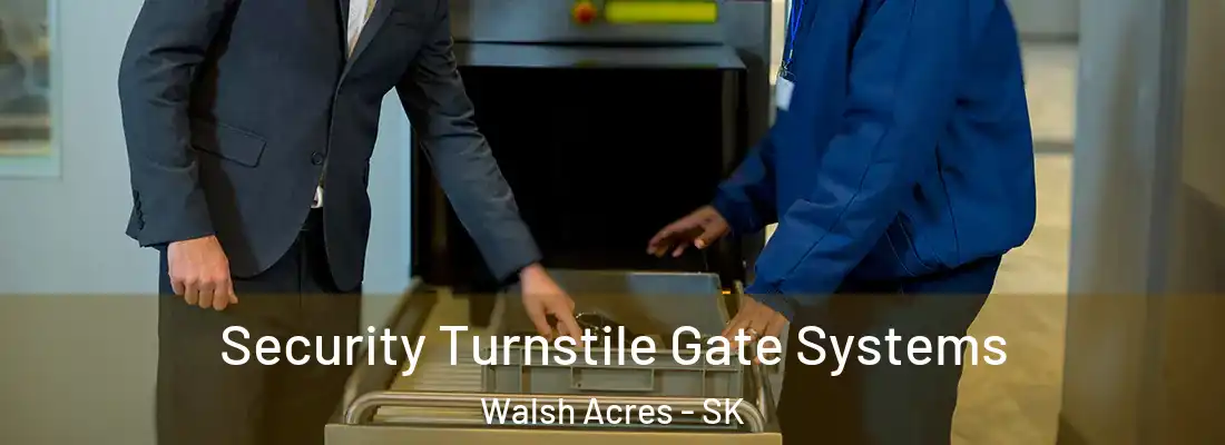 Security Turnstile Gate Systems Walsh Acres - SK