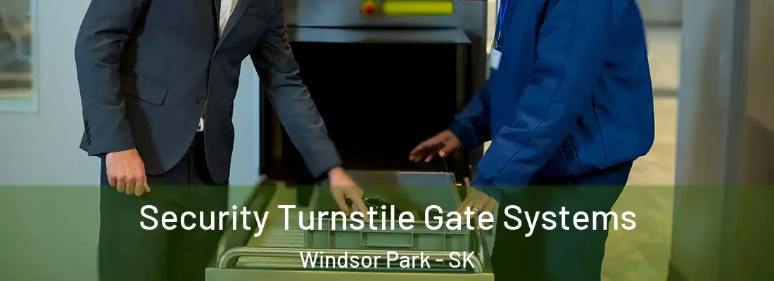  Security Turnstile Gate Systems Windsor Park - SK