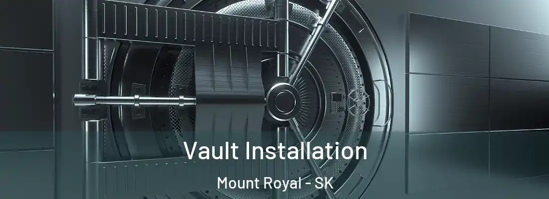  Vault Installation Mount Royal - SK