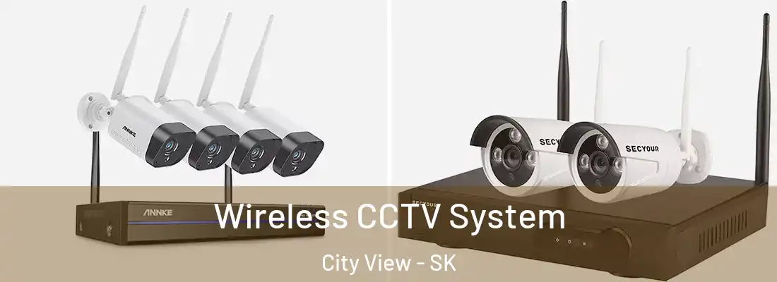  Wireless CCTV System City View - SK